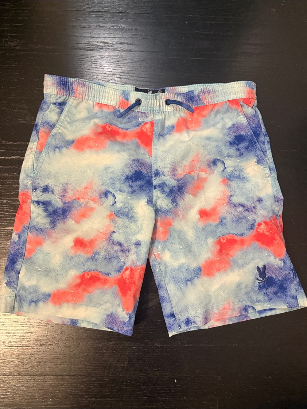 Psycho Bunny Tie-Dye Swim Shorts size 10/12